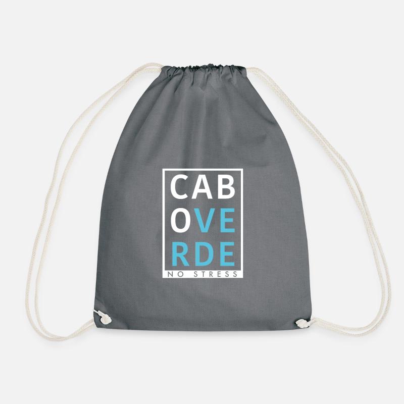 Cap-Vert Cabo Verde No Stress Design - Sac de sport léger - gris