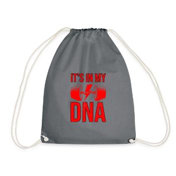 Powerlifting Bodybuilder Fitness Dire Cadeau - Sac de sport léger - gris - Devant