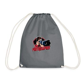 Photographe Photographie Photographier Appareil Photo Hobby - Sac de sport léger - gris - Devant