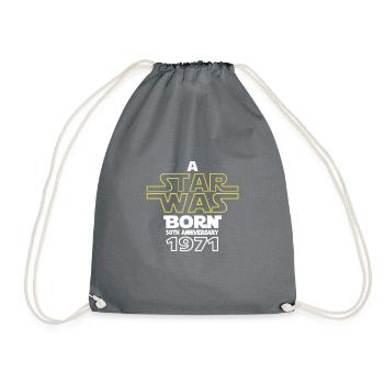 Un cadeau d’anniversaire de 1971 pour le 50e anniversaire. - Sac de sport léger - gris - Devant