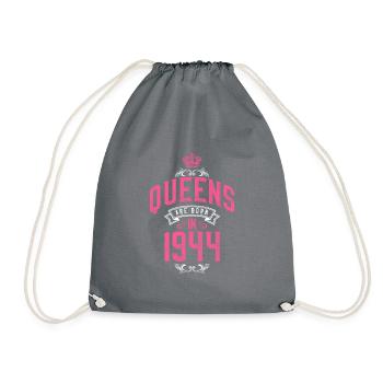 Queens born in 1944 - Turnbeutel - Grau - Vorne