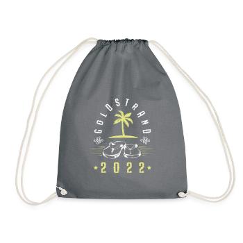 Golden Sands 2022 - Drawstring Bag - grey - Front