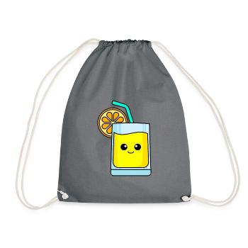 Limonade Comic - Turnbeutel - Grau - Vorne