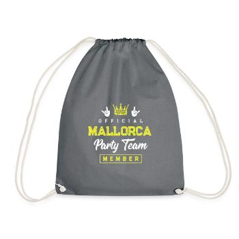 Équipage de fête de Majorque - Sac de sport léger - gris - Devant