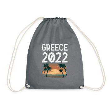 Greece 2022 - Turnbeutel - Grau - Vorne