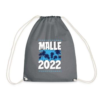 Malle 2022 - Drawstring Bag - grey - Front