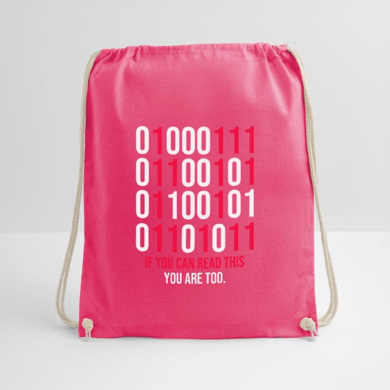 Funny Binary Codes Programmer Turnbeutel