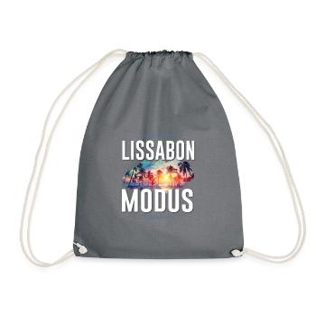 Lissabon Modus - Turnbeutel - Grau - Vorne