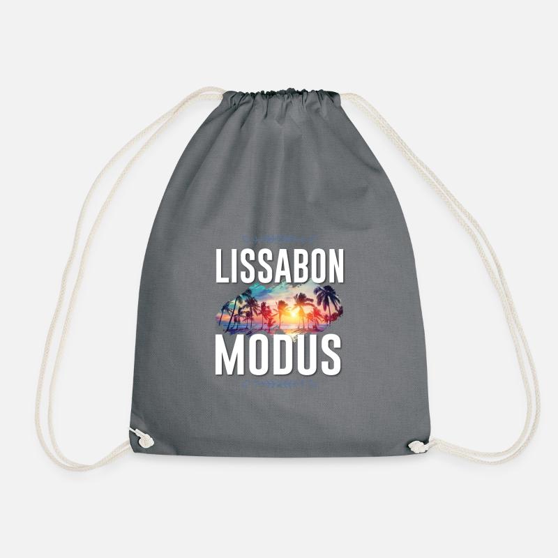 Lissabon Modus - Turnbeutel - Grau