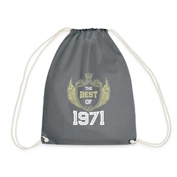 1971 best of - Turnbeutel - Grau - Vorne