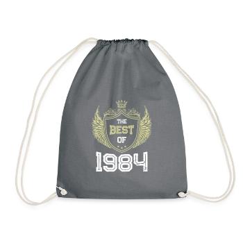 1984 best of - Drawstring Bag - grey - Front