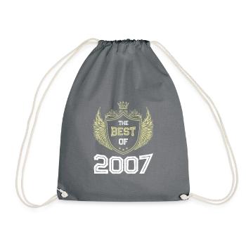 2007 best of - Drawstring Bag - grey - Front