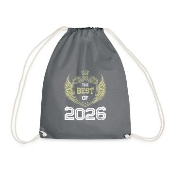 2026 best of - Turnbeutel - Grau - Vorne