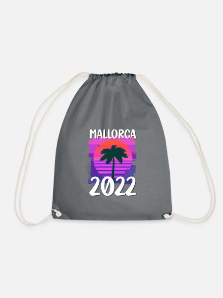 Mallorca 2022 - Turnbeutel - Grau