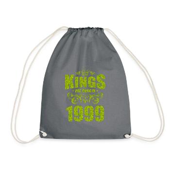les rois sont nés en 1999 - Sac de sport léger - gris - Devant