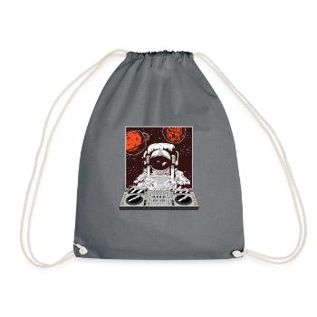 Astronomer Spaceman DJ - Turnbeutel - Grau - Vorne