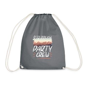 Équipe de fête de l’Autriche - Sac de sport léger - gris - Devant