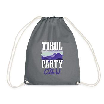 Tirol Party Crew - Sac de sport léger - gris - Devant