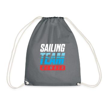 Équipe de voile - Sac de sport léger - gris - Devant