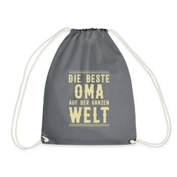 Meilleure grand-mère du monde - Sac de sport léger - gris - Devant