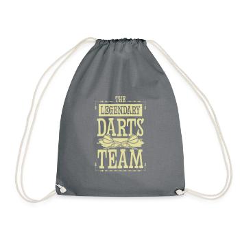 Legendary Darts Team - Drawstring Bag - grey - Front