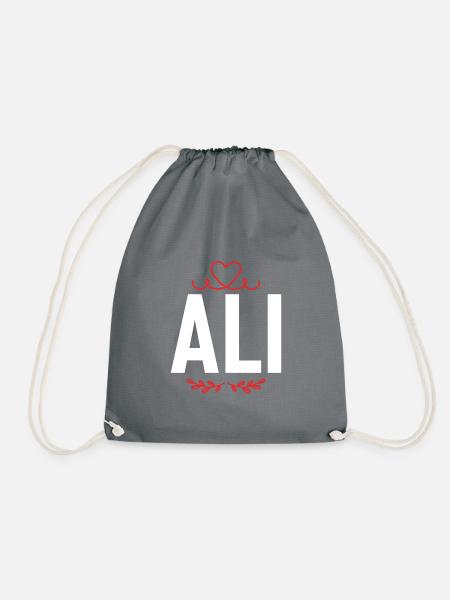 Ali - Turnbeutel - Grau