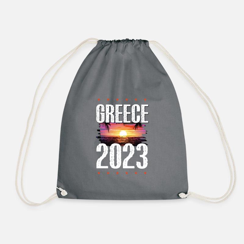 Greece 2023 - Turnbeutel - Grau