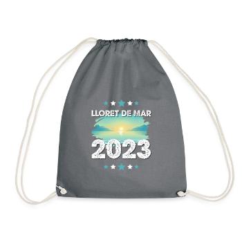 Lloret De Mar 2023 - Turnbeutel - Grau - Vorne