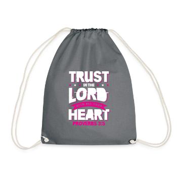 Bible Heart Trust - Sac de sport léger - gris - Devant