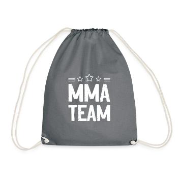 Mma Team - Turnbeutel - Grau - Vorne