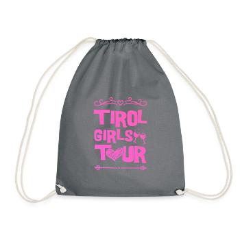 Tirol Party Team - Drawstring Bag - grey - Front