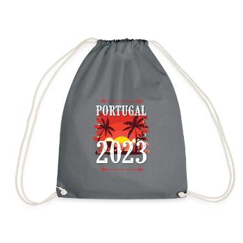Portugal 2023 - Turnbeutel - Grau - Vorne
