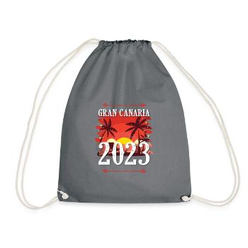 Grande Canarie 2023 (Garantie du prix le plus bas) - Sac de sport léger - gris - Devant