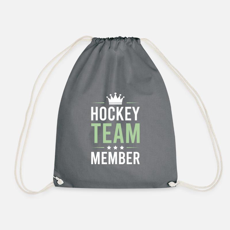 Hockey Team - Turnbeutel - Grau