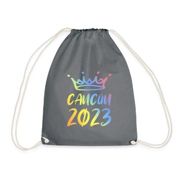 Cancun 2023 - Sac de sport léger - gris - Devant