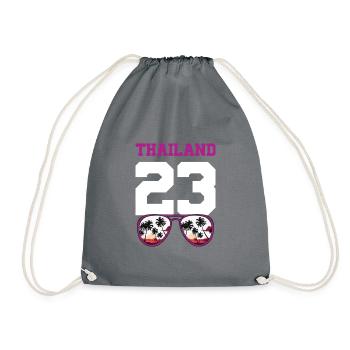 Thailand 23 Trikot 2023 - Turnbeutel - Grau - Vorne