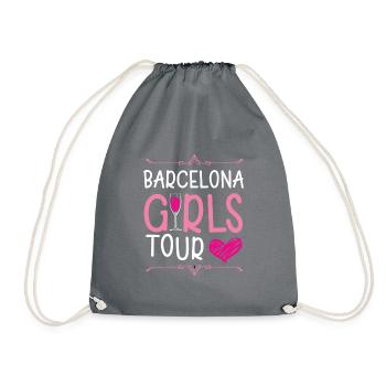 Barcelona Girls Tour - Sac de sport léger - gris - Devant