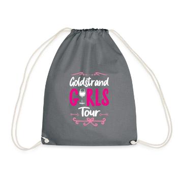 Golden Sands Girls Tour - Sac de sport léger - gris - Devant