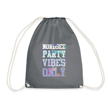 Ambiance de fête de la mer du Nord - Sac de sport léger - gris - Devant