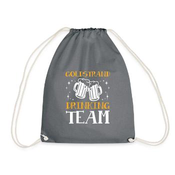 L’équipe de consommation de Golden Sands - Sac de sport léger - gris - Devant