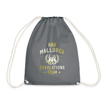 Mallorca Eskalation - Turnbeutel - Grau - Vorne
