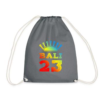 Bali 23 Trikot 2023 - Turnbeutel - Grau - Vorne