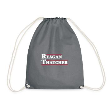 Reagan et Thatcher - Sac de sport léger - gris - Devant