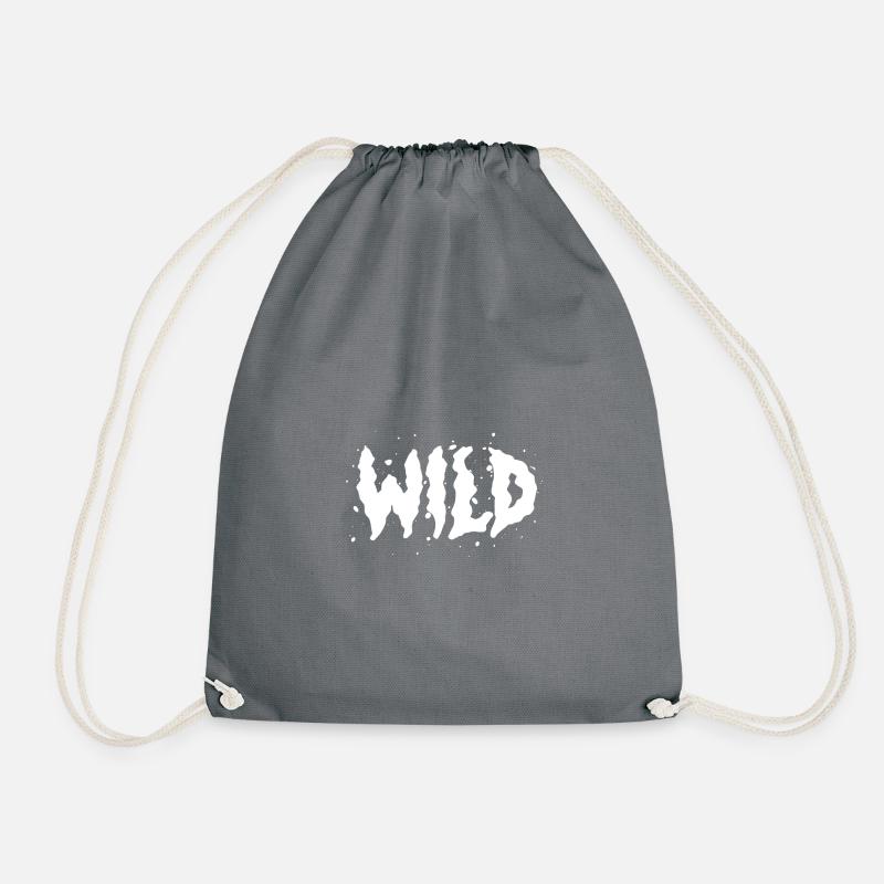 Wild - Turnbeutel - Grau