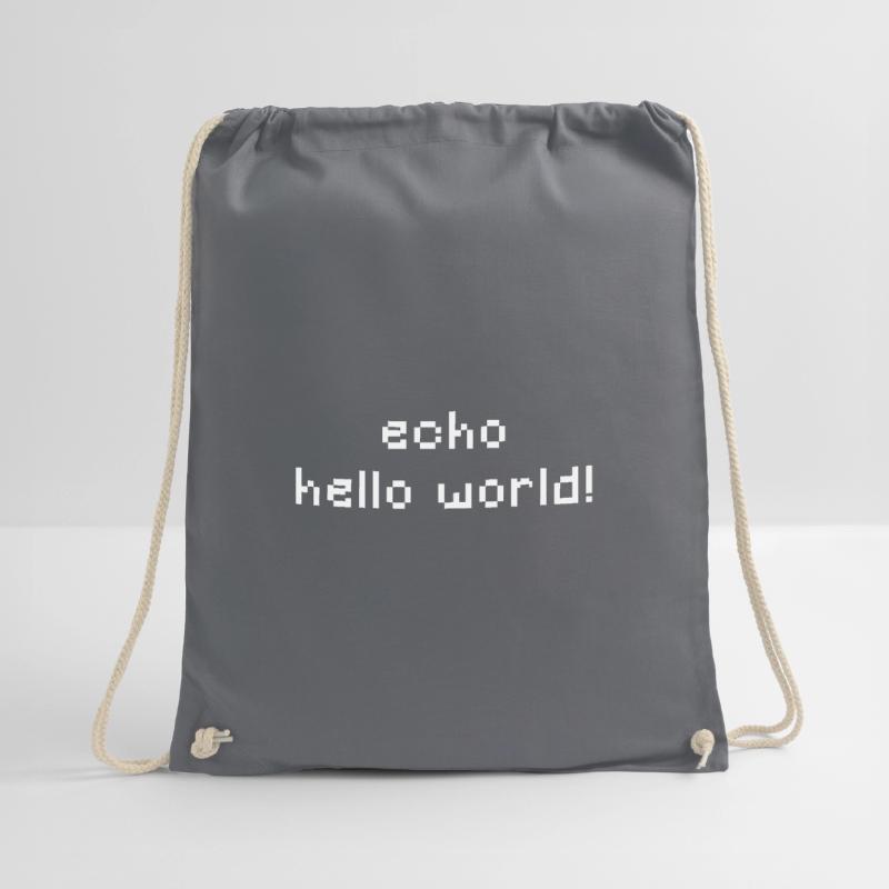 ITler - echo hello world - CLI CMD Sac de sport léger