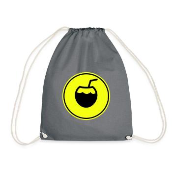 Icône de l’icône de la noix de - Sac de sport léger - gris - Devant