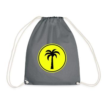 symbole de la paume - Sac de sport léger - gris - Devant