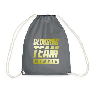 Climbing Team - Turnbeutel - Grau - Vorne