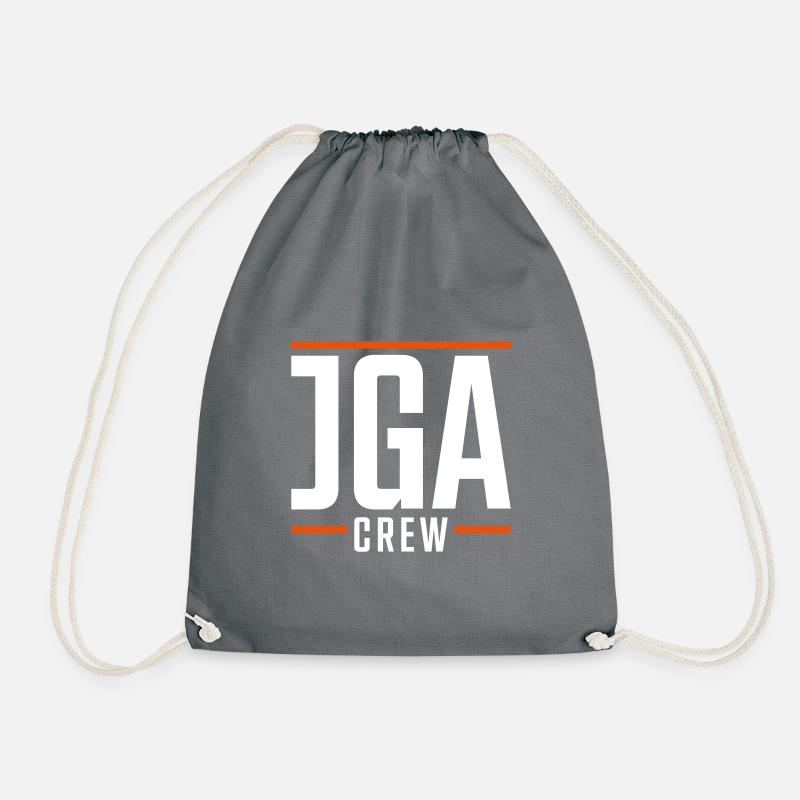jga crew - Turnbeutel - Grau