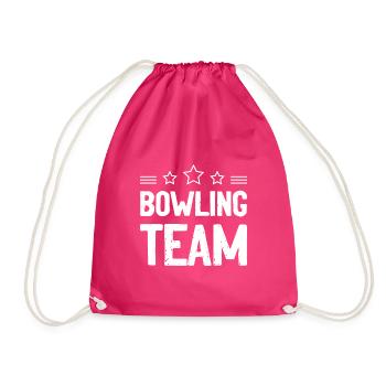 Équipe de bowling Mannschaft - Sac de sport léger - fuchsia - Devant